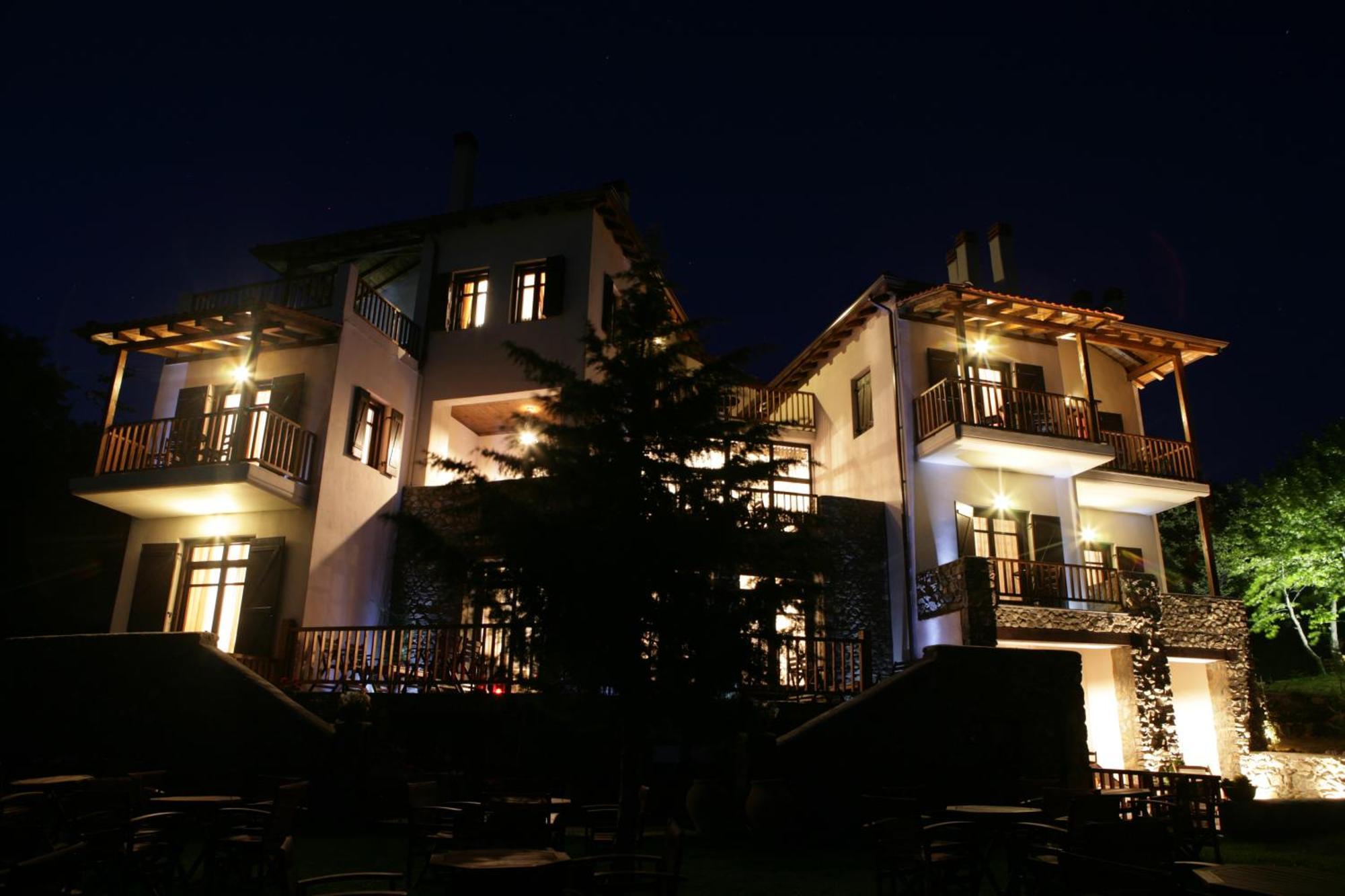 Nastou View Hotel Áno Poróïa エクステリア 写真